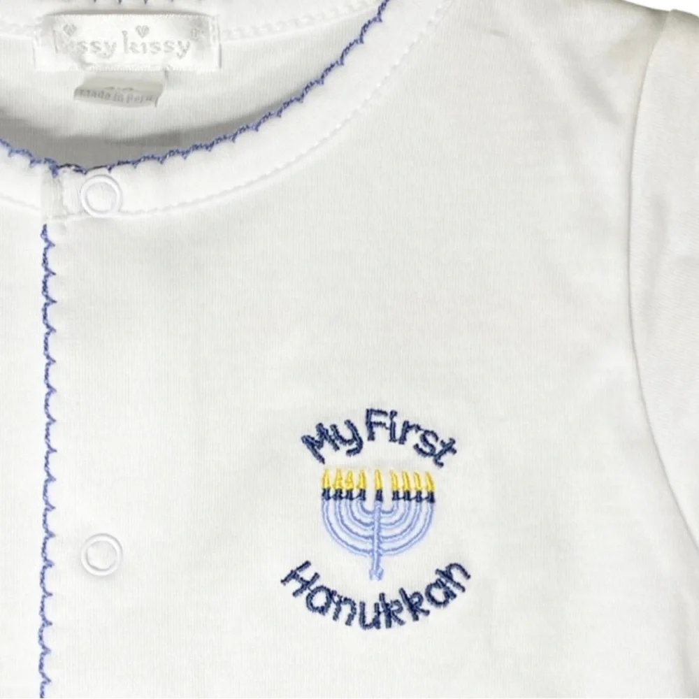 Kissy Kissy My First Hanukkah‎ Footie